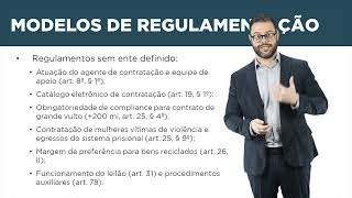 Aula 08 - licitação: regulamentação da Lei 14.133