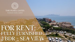 For Rent : Fully Furnished 2 bedroom with Sea View | The Pearl Gates