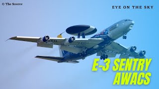 Boeing E-3 Sentry AWACS | Eye On The Sky E3 Sentry Awacs #shorts The Source