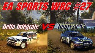 EA Sports WRC #27# Lancia Delta Intégrale vs Subaru Impreza 95