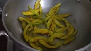 Alu r potol and chingri mach diye posto... Bengali style