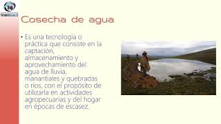 CURSO DE ESPECIALIZACIÓN EN SIEMBRA Y COSECHA DE AGUA DISEÑO Y EJECUCIÓN DE QOCHAS