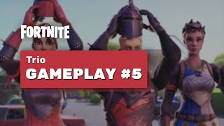 On DETRUIT le LOBBY (ft Romane et notre mascotte Doriane 🥰) - 4 games Trio Fortnite