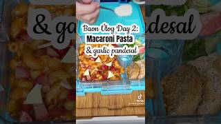 Baon Vlog Day 2: Macaroni Pasta for Marius lunch #baonideas #schoollife