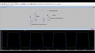 VLSI Design Using LT SPICE : Inverter Design