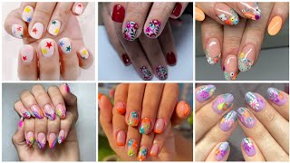 new trending nail art designs 2024/nail art/stylish nails deaigns/nails decorated/party wear nails