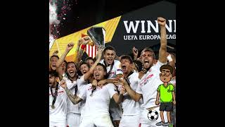 First Club to Win the UEFA Europa League Three Times in a Row #football #soccer #footballshorts