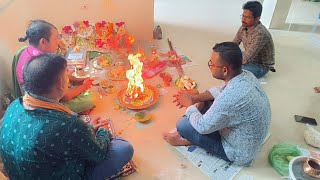 Puja in Office #durgapuja #dussehra