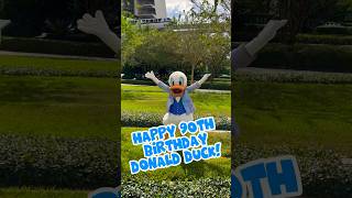 Happy 90th birthday Donald Duck - #waltdisneyworld