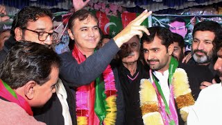 PTI Tiger Taunsa Sharif MNA Khawja Sheraz Ul Mehmood ka taunsa sharif jalsa