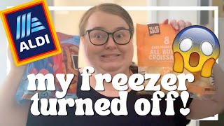 RE-FILL MY FREEZER WITH ME | Aldi food shop | 2024