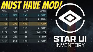 Starfield - StarUI Inventory Mod (Must Have & Most Popular!)