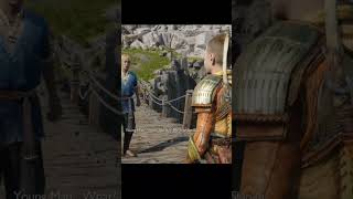 #shorts #godofwarragnarok #gowr #gameplay #cutscene #ost #theme #kratos #atreus #zeus