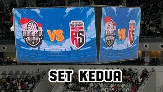 Fun Match Indonesia All Star vs Red Sparks set kedua