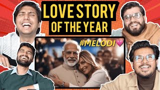 Modi & Meloni Love Story | New Love Story of 2023 | Viral Memes | Kube India