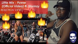 Little Mix - Power (Official Video) ft. Stormzy REACTION VIDEO