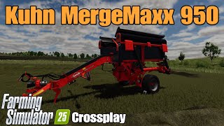 Kuhn MergeMaxx 950 / FS25 Crossplay Mod