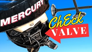 Mercury 3.5HP Valve Check and Clearance Adjustment Guide