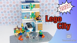 LEGO City- Modernes Familienhaus - Family House - 60291 - Stop Motion