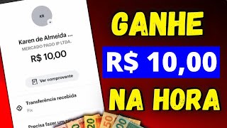 Ganhe R$ 10 Reais Grátis só Pra Clicar! App App Pagando Via  Pix - Ganhar Dinheiro na Internet