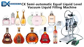 Máquina de llenado de perfume semiautomática