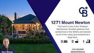 Stunning character home located on the edge of a historic Valley: 1271 Mt.Newton#coldwellbanker