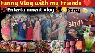 ||Funny Vlog with my Friends😅💯||Entertainment&party🍻💃 Enjoyed a lot||24/02/2023@kaverisunil143