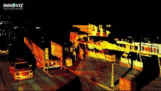 Point Cloud LiDAR Recording of a  Marketplace - InnovizOne