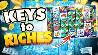 Keys To Riches Slot Machine $3 To $5 Max Bet