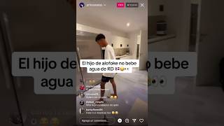 Hijo de Alofoke No Bebé Agua De República Dominicana #viral #tiktok #alofoke