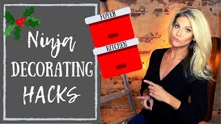 Holiday Decoration Organization Hacks