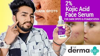 Derma Co Kojic Acid Serum Review | Derma Co Serum For Dark Spots and Pigmentation