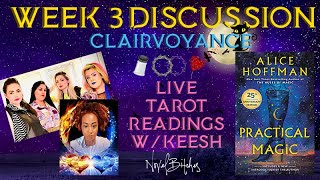 Practical Magic - Week 3 Discussion + LIVE Tarot Readings w/ Keesh 🔮