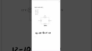Soma das tensões é igual a zero  #circuitoselétricos
