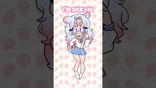 I'm sick (⁠╥⁠﹏⁠╥⁠) #fypシ #art #animation #trendingshorts #cute #capcut #cutecore #imsick #seaslug