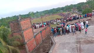 Football match in nilambazar Svv playground