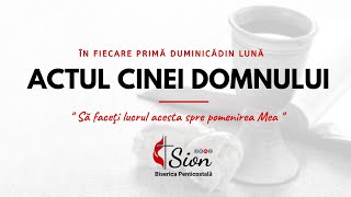 Sion Live 03.09.2023 AM - Cina Domnului