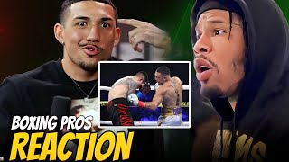 Boxing PROS React To Teofimo Lopez vs Steve Claggett