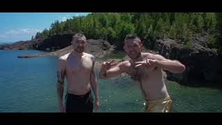 Black Rock cliff dive, Marquette, MI