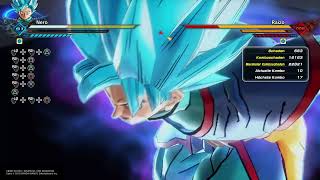 DRAGON BALL XENOVERSE 2 - Combo "Blue Bolt" (Blue Moveset)