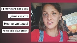 Приготувала вареники / Книги із бібліотеки / Повторно посадила огірки VLOG