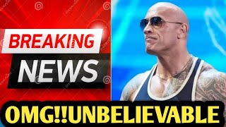 💔Dwayne Johnson Shocks WWE Universe With Controversial Retirement Announcement‼👀