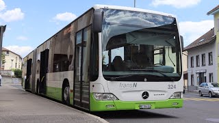 Ligne 422 de Villiers, centre jusqu’à Chézars-Saint-Martin en Mercedes Benz Citaro G Facelift Ü