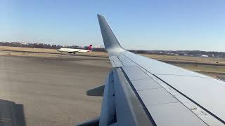 Taxing to runway 1 at DCA!