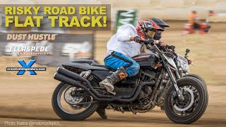 Risky road bikes on the flat track at Dust Hustle! ︱Cross Training Enduro