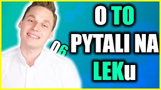 Trzy szybkie pytania z LEKu (Lekarskiego Egzaminu Końcoweg) #006