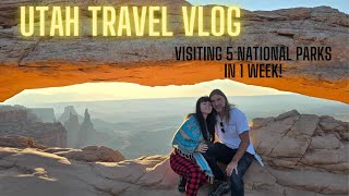 UTAH TRAVEL VLOG | All 5 Utah National Parks in 1 Week!