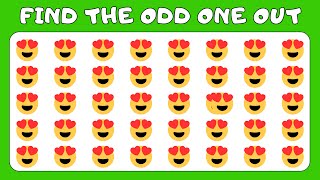 Find the ODD One Out Emoji Quiz Easy, Medium, Hard, Impossible