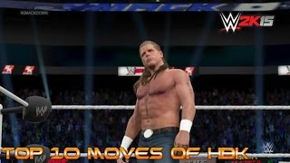 WWE 2K15 Top 10 Moves of HBK