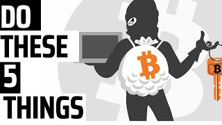 Dont Get Scammed in Crypto! - Do These 5 Things !